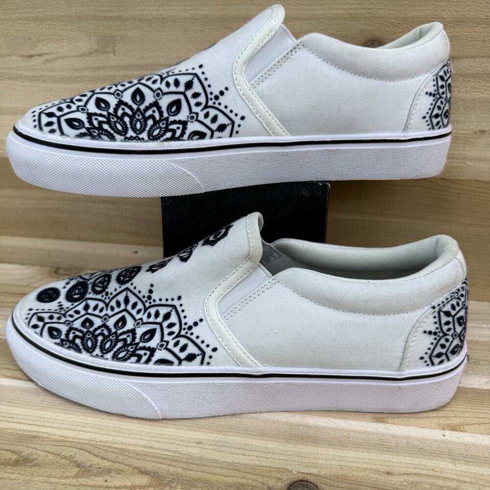 Yes We Vibe Bohemian Slip On Shoes UNISEX Men's 7/Women's 9 - Picture 3 of 16